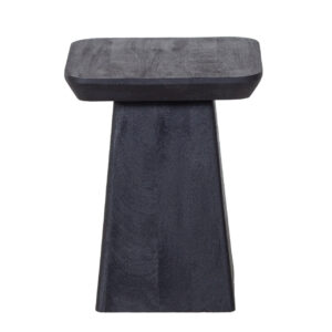 Airdrie Mango Wood Side Table – Black