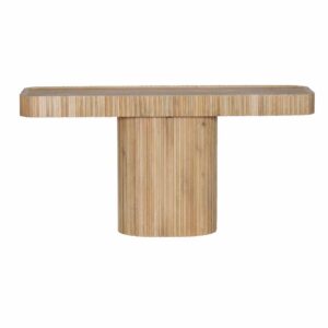 Ajman Mango Wood Console Table – Natural