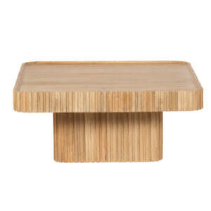 Ajman Mango Wood Square Coffee Table Natural