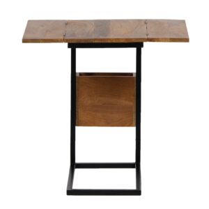 Allen C Table with Magazine Pocket