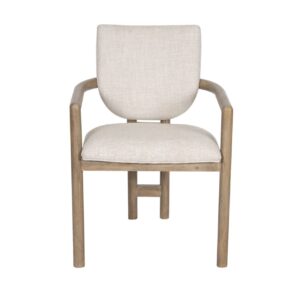 Allie Mango Wood Dining Armchair