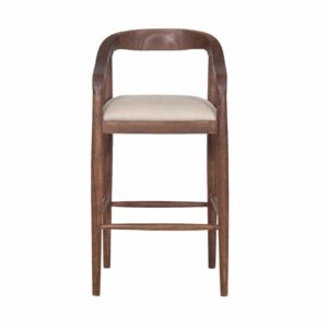 Anbu Acacia Fabric Bar Chair