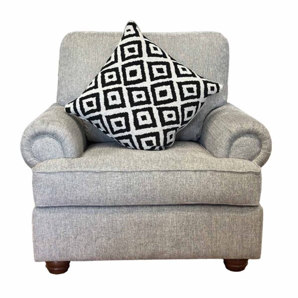 Barcelona Fabric Armchair grey