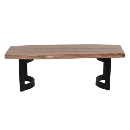 Bent Acacia Wood Coffee Table