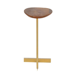 Breton Mango Wood Metal C Table