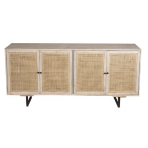 Carmel 4 Door Sideboard Natural