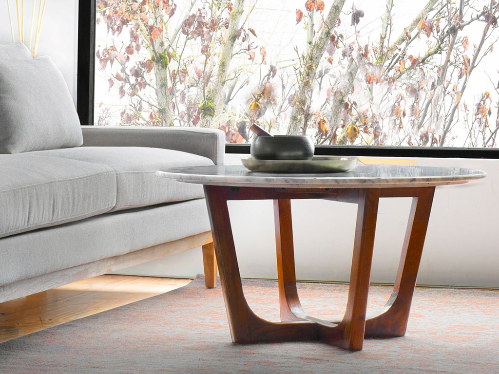 Denton Metal With Fabric Armchair – Grey