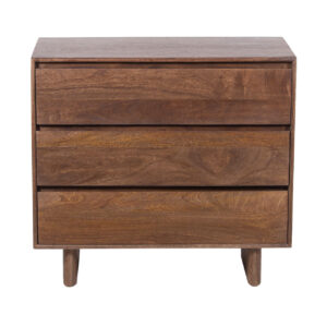 Columbus Mango Wood 3 Drawer Chest