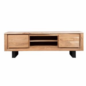 Cyprus Acacia Live Edge 2 Door TV Unit