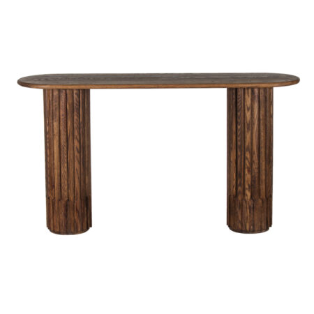 Dalta Capsule Oak Console Table – Washed Walnut