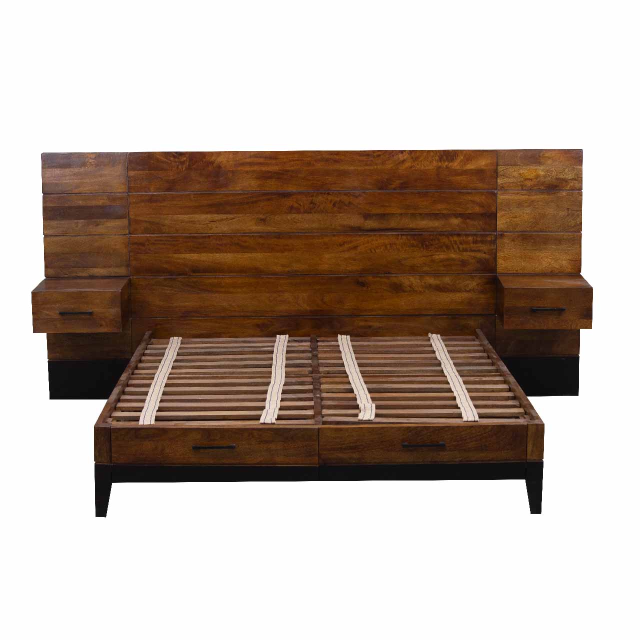 Evoke Mango Wood Queen Bed Mattress 60×80