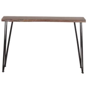 Forge Acacia Wood Console Table