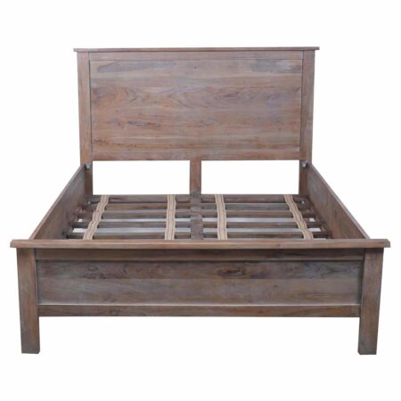 Farmhouse Mango Wood King Bed - Salvage