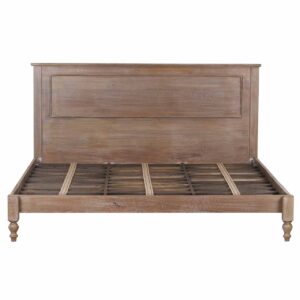 Florence Mango Wood King Bed – Salvage Grey