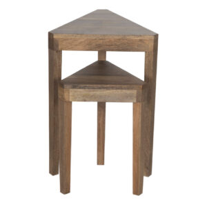 Hals Mango Wood Set of 2 Side Table
