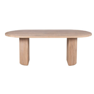 Jakob Oval Dining Table Oka Wood