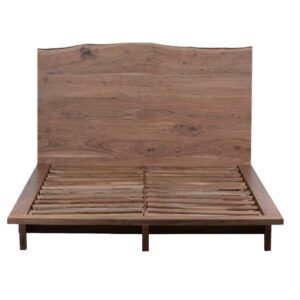 Jorden Acacia Wood Live Edge King Bed Mattress 76×80