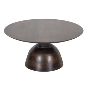 Luisa Mango Wood Round Coffee Table