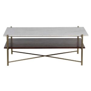 Merge Mango Wood Coffee Table Gold