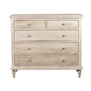 Maison Mango Wood 5 Drawer Chest Salvage