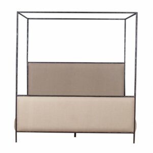 Malone Metal & Fabric King Bed
