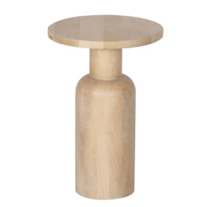 Mariana Mango Wood Round Side Table