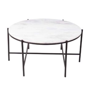 Market Marble Top Coffee Table