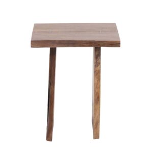 Nova Acacia Wood live Edge Side Table