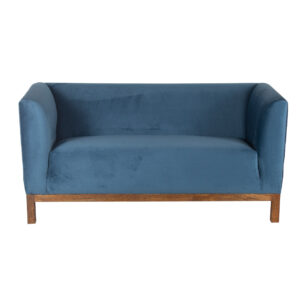 Nero Cosmos Spruce Velvet Loveseat