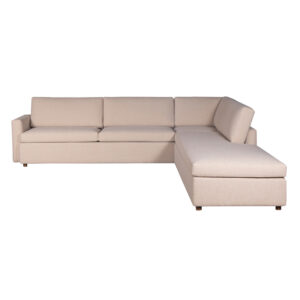 Newport Fabric Sectional Sofa – Beige