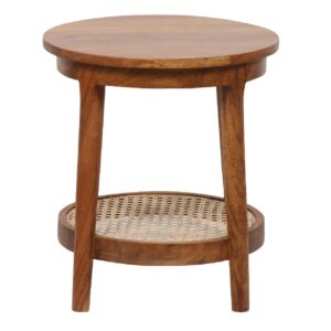 Onyx Side Table – Cognac