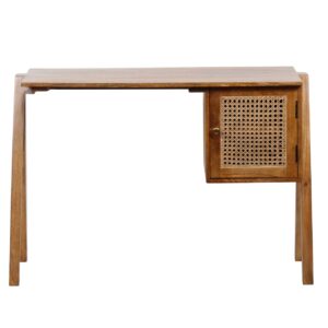 Pacifica Mango Wood and Cane Desk