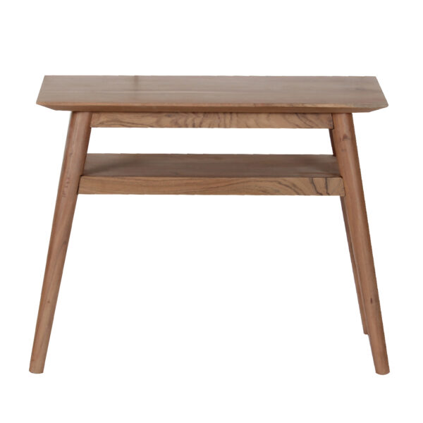 Portola Acacia Wood Recliner Table