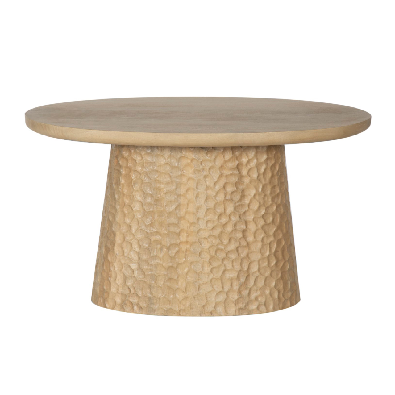 Prague Mango Wood Oval Coffee Table