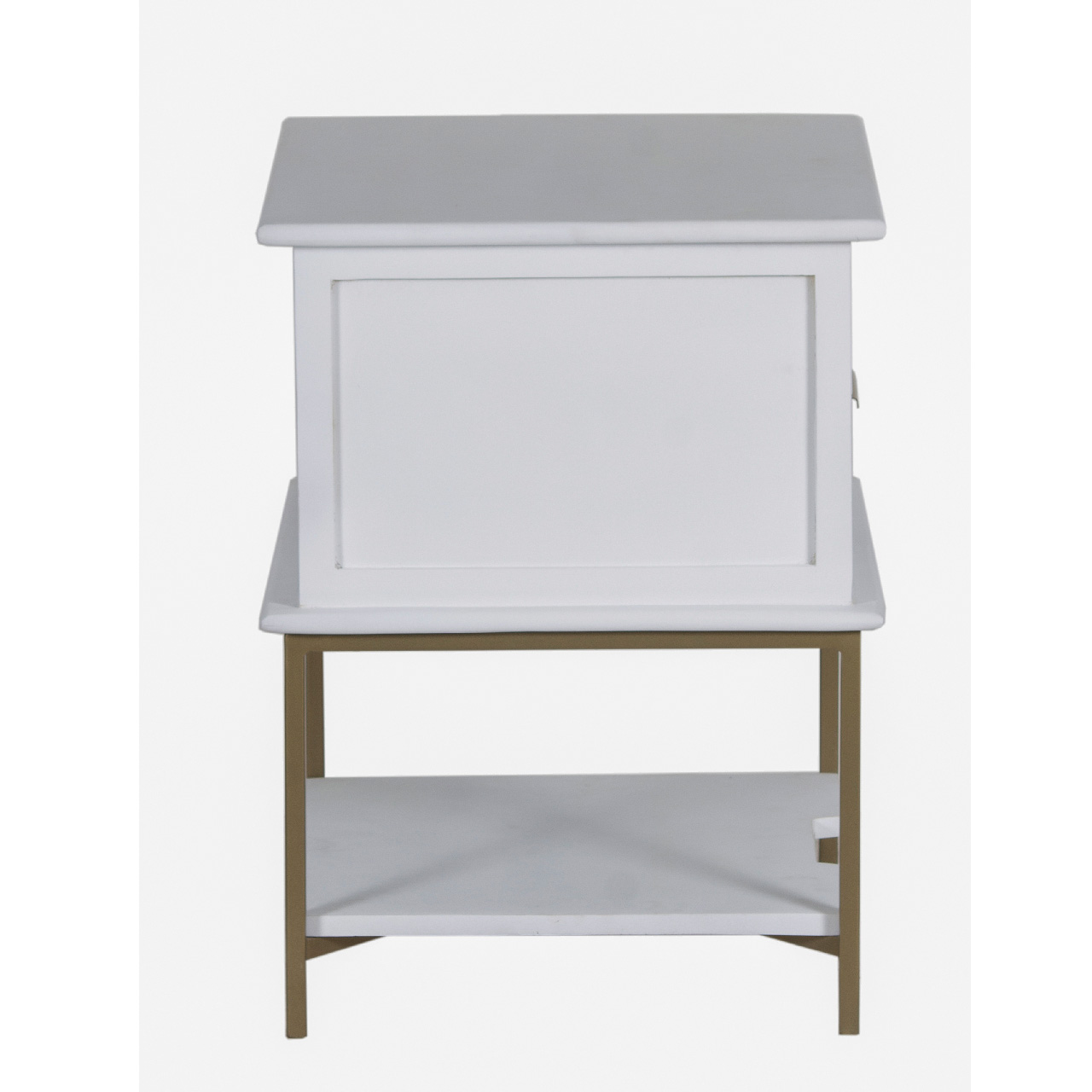 Riggs Mango Wood Iron Nightstand