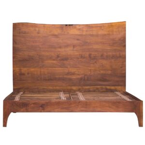 Sofia Acacia Wood Live Edge King Bed
