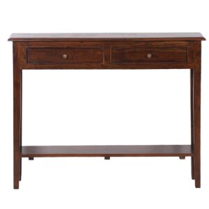 Sana Acacia Wood MDF Console Table