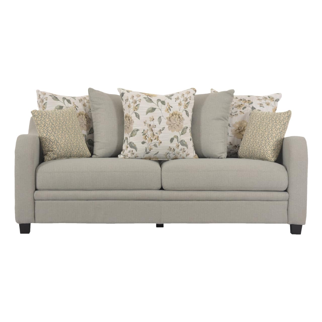 Sage Haven Fabric Sofa – Light Green