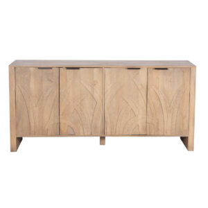 Shika Mango Wood 4 Door Sideboard