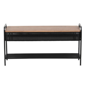 Soling Metal Storage Bench with Lift Top