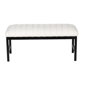 Tilton Upholstered Bench with Metal Legs