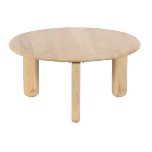 Virton Mango Wood Round Coffee Table