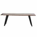 Washed Walnut / Black Iron