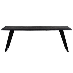Yuki Acacia Wood Metal Dining Table