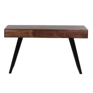 Yuki Acacia Wood Iron Legs Desk