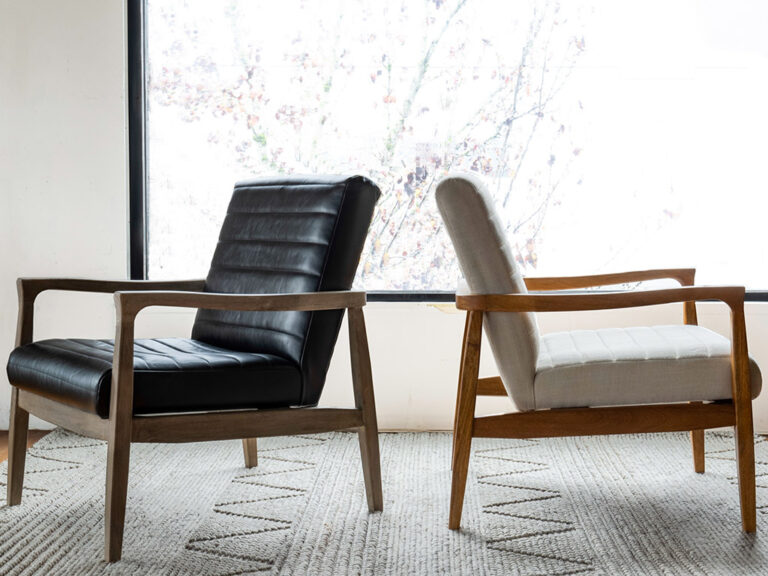 Milo Mango Wood Organic Shaped Coffee Table – Natural Oak