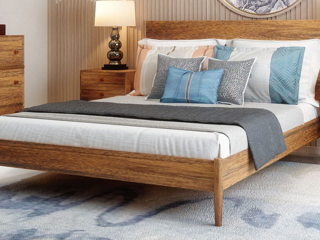 Stein Mango Wood / MDF 1 Drawer Nightstand